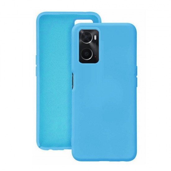 Funda De Silicona Oppo A76/Realme 9i Azul