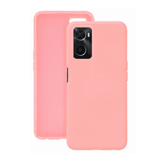 Capa Silicone Oppo A76/Realme 9i Rosa