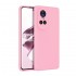 Oppo Reno10 5G/Reno10 Pro 5G Pink Silicone Case With Camera Protector