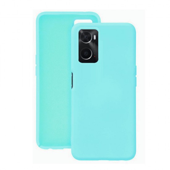 Funda De Silicona Oppo A76/Realme 9i Verde Turquesa