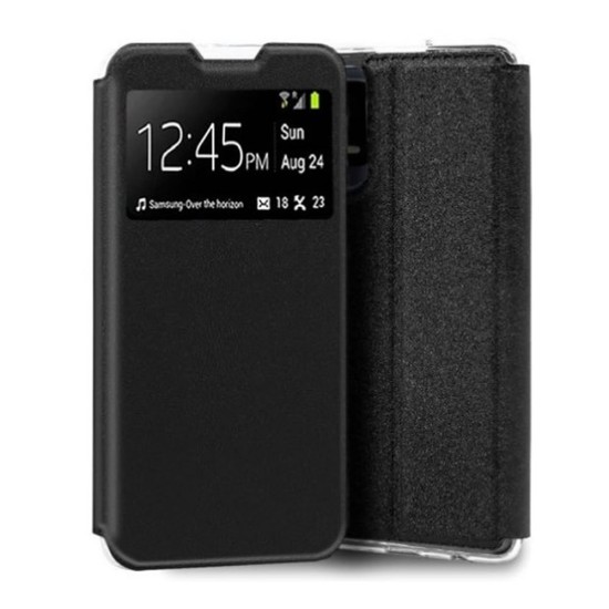 TCL 405/406 Candy Window Flip Cover Black Case