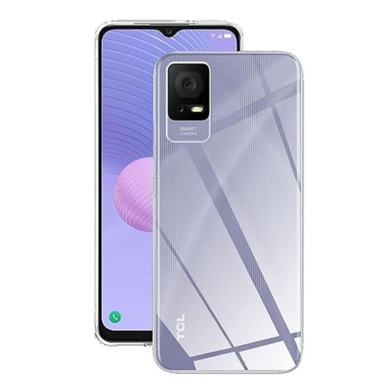 Silicone Cover Case Tcl 405/406  Transparente