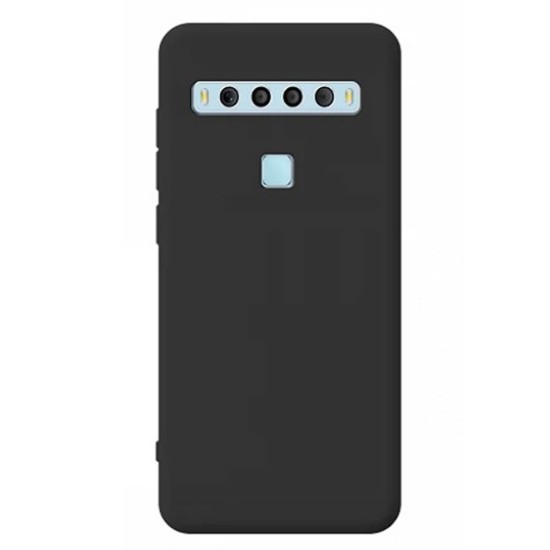 TCL 10L Black Silicone Gel Case