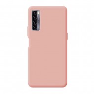 TCL 20L Pink Silicone Gel Case
