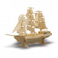 Pebaro DNM869 Sailing Ship Plywood Panels 80pcs Puzzle