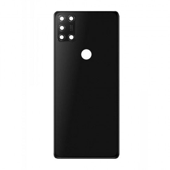 Tapa Trasera Alcatel 3X 2020 Negro Con Lente De Cámara