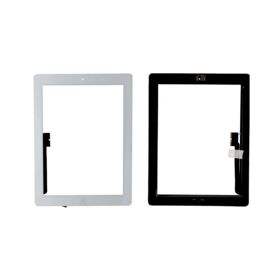 Pantalla Apple Ipad 3 Ipad 4 Com Home Botão Blanco Con Flex