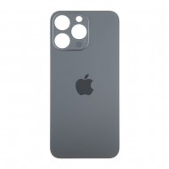 Apple Iphone 15 Pro Titanium Black Back Cover