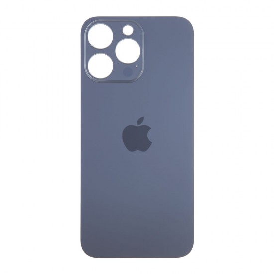 Apple Iphone 15 Pro Titanium Blue Back Cover