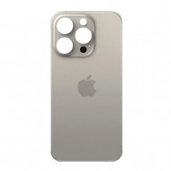 Apple Iphone 15 Pro Natural Titanium Back Cover