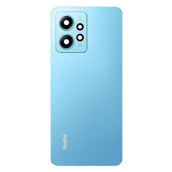 Tapa Trasera Xiaomi Redmi Note 12 4g Azul Con Lente de Cámara