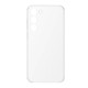 Funda De Silicona Samsung Galaxy S23 Plus Transparente Con Protector De Cámara