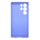Samsung Galaxy S23 Ultra Blue With 3D Camera Protector Silicone Gel Case