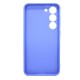 Samsung Galaxy S23 Blue With 3D Camera Protector Silicone Gel Case