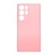 Samsung Galaxy S23 Ultra Light Pink With 3D Camera Protector Silicone Gel Case