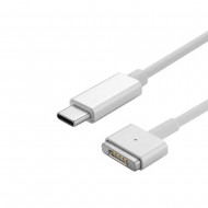 Cabo De Macbook Oem Magsafe 2 Branco Usb-C 1.8m