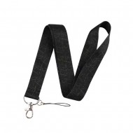 OEM Black Mobile Phone Lanyard 1