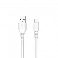 Cabo De Dados Usb Tipo C Wuw X166 Branco 2a 1m