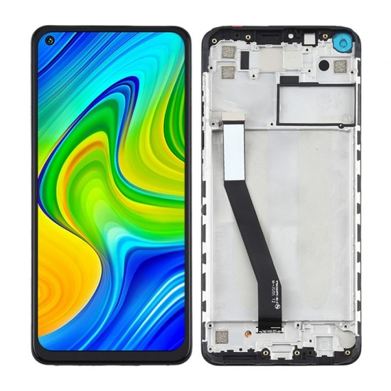 Touch+Display Com Frame Xiaomi Redmi Note 9/Redmi 10x 4g 6.53