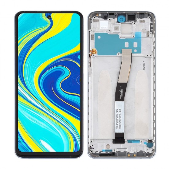 Touch+Display Com Frame Xiaomi Redmi Note 9s/Note 9 Pro 6.67