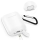 Airpods Oem Type 1 White Anti Fall Usb Port Silicone Case