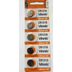 Pilha Vinnic Cr1216 3v