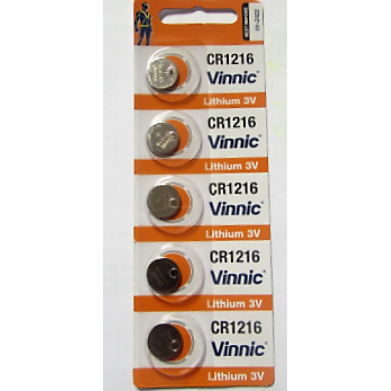 Pilha Vinnic Cr1216 3v