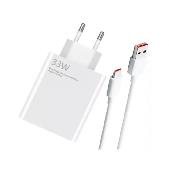 Xiaomi MDY-11-EZ White 33W Charger USB For Type-C