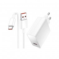 Carregador 240v Xiaomi Mdy-13-Ee Branco 120w Usb Para Tipo-C