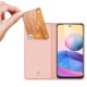 Capa Flip Cover Xiaomi Redmi Note 10t 5g/Poco M3 Pro Rosa Dourado Dux Ducis Skin Pro