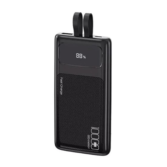 Power Bank Bavin PC008S Pro Negro 10000 mAh 22.5W 1 Input Type-C 3 Output USB/Type-C/Lightning