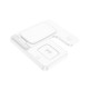 Cargador Wireless Borofone BQ26 Blanco 9V 2A 15W Para Iphone/Iwatch/Airpods