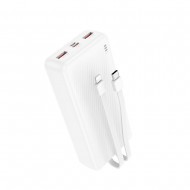 Power Bank Borofone BJ57A Blanco 20000mAh Micro/Usb Y Usb-C/Output Usb-C Y Lightning