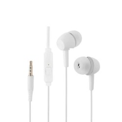 WUW R162 White 3.5mm Hifi Headphones