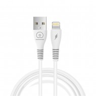 Cabo De Dados Wuw X195 Branco 2.4a 1m Para Iphone