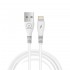 Cabo De Dados Wuw X195 Branco 2.4a 1m Para Iphone