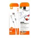 Cabo De Dados Wuw X195 Branco 2.4a 1m Para Iphone