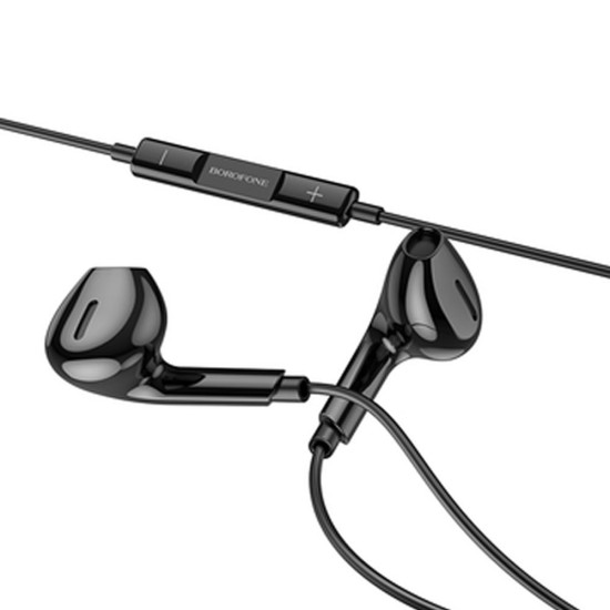 Borofone BM71 Black 1.2m Stereo Type-C Earphones