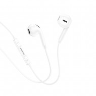 Borofone BM71 White 1.2m Stereo Type-C Earphones