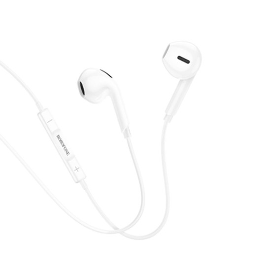 Borofone BM71 White 1.2m Stereo Type-C Earphones