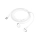 Auricular Borofone Bm71 Branco 1.2m Stereo Para Type-C