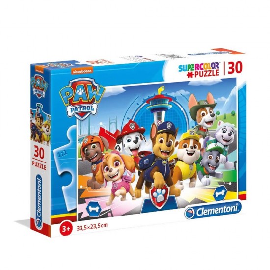 Puzzle Clementoni Paw Patrol 30pcs Super Color