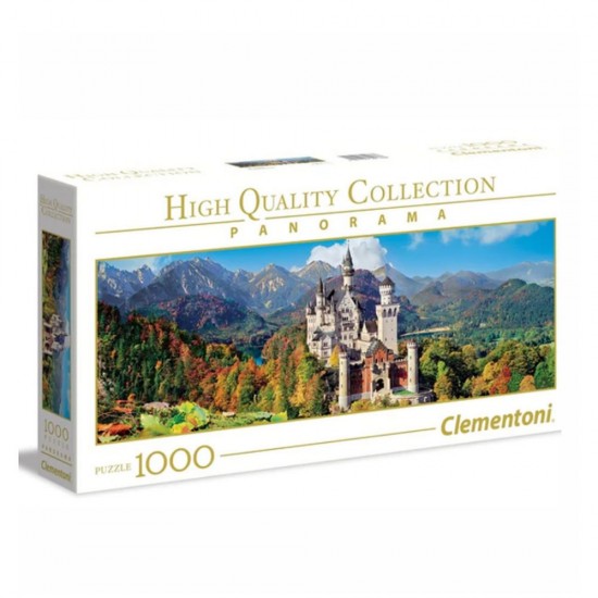 Clementoni Panorama Neuschwanstein 1000pcs 98x33cm Puzzle