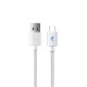 Cabo De Dados Usb Tipo C New Science Se-07 Branco 5.0a 1m