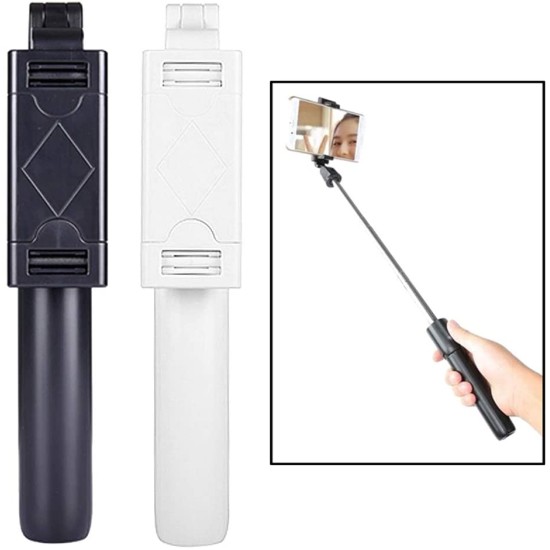 Selfie Stick New Science K07 Blanco Con Tripé