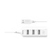 Mtk Hub 4 Ports Usb 2.0 At658 White