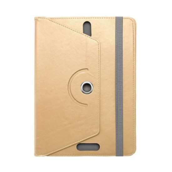 Universal 10.1" Gold Flip Cover Tablet Case