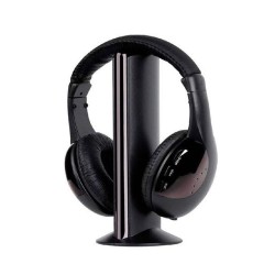 Auriculares MTK TC3213 Negro Wireless Para TV/DVD/PC/HI-FI