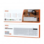 Teclado Usb Mtk Tg7276 Branco 1.5m