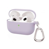 Funda De Silicona Para Caja De Airpods Accetel Airpod 3 Lila